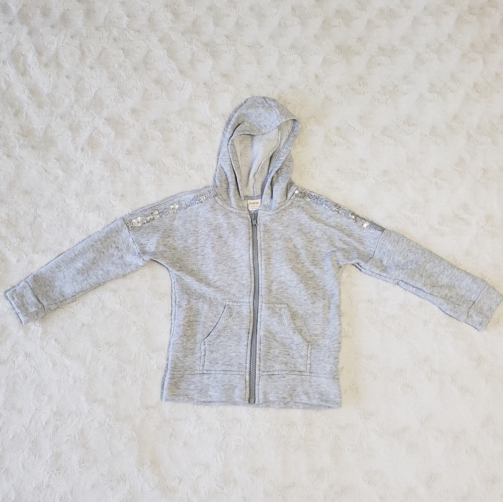 Gymboree zip-up hoodie size 5/6